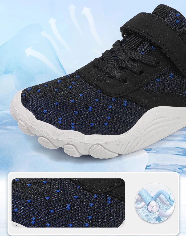 Kids Barefoot Shoes Boys Girls Sneakers Aqua Shoes Naturally Splay Shoes Wide Toe Water Quick Dry Beach Shoes Sports Swimming