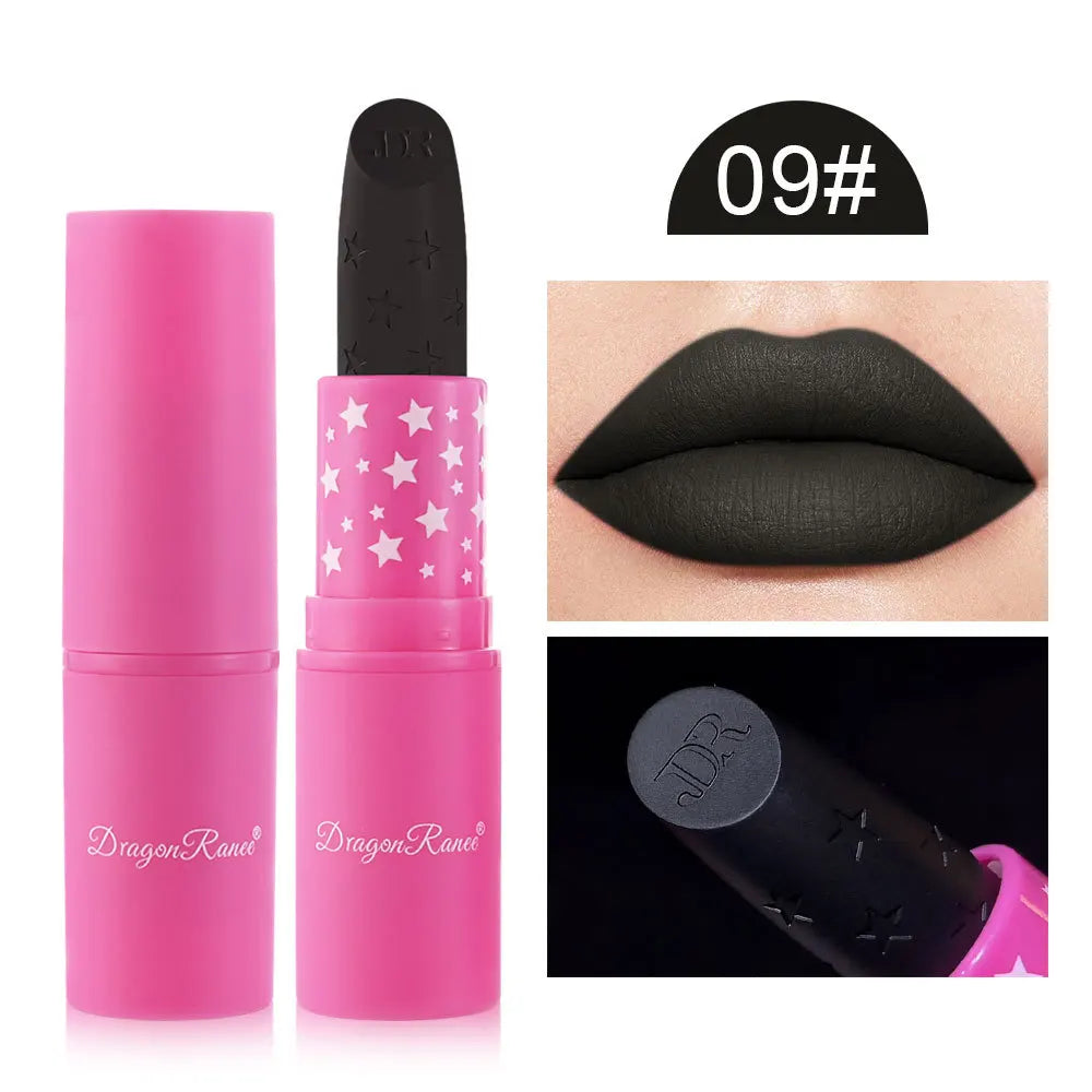 Matte Waterproof Lipstick – Long-Lasting Non-Stick Color