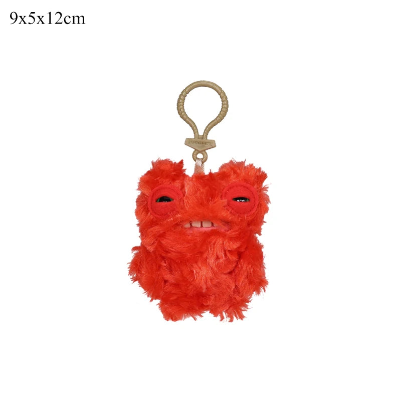 Original Fuggler Plush Keychain Ugly Monster Screech Munch Rabid Rabbit Wide Eyed Weirdo Annoyed Alien Stuffed Peluche Toys