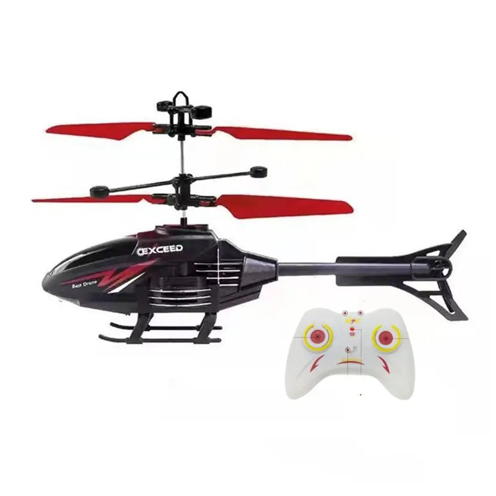 Hobbies Plastic RC Helicopters Rechargeable USB Charging Remote Control Plane Mini Drone Kids Adults