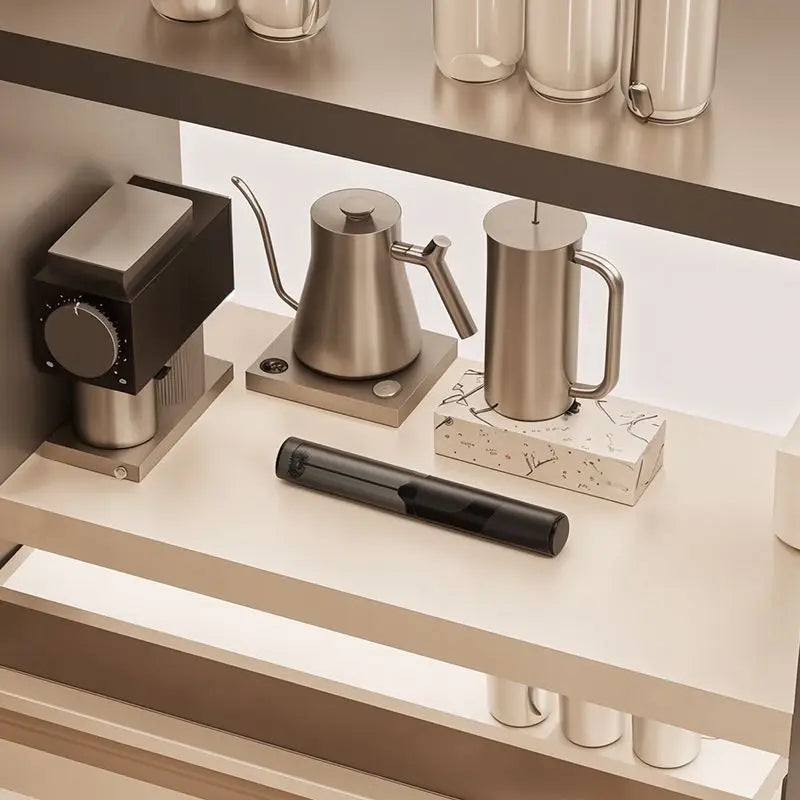 Portable AA Battery Powered Electric Milk Frother Coffee Cream Mixer Egg Beater Kitchen Blender for Coffee Lovers