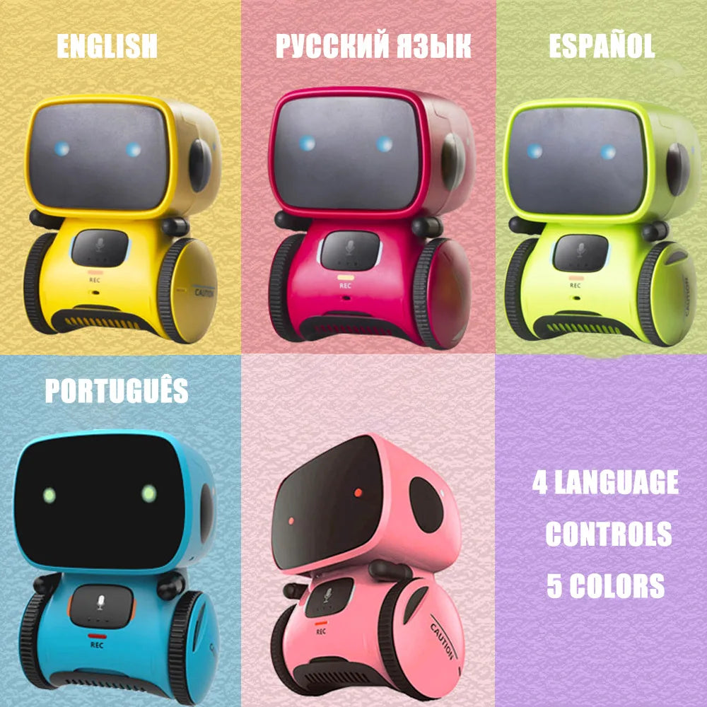 Interactive Voice Control Smart Toy Robot For Kids