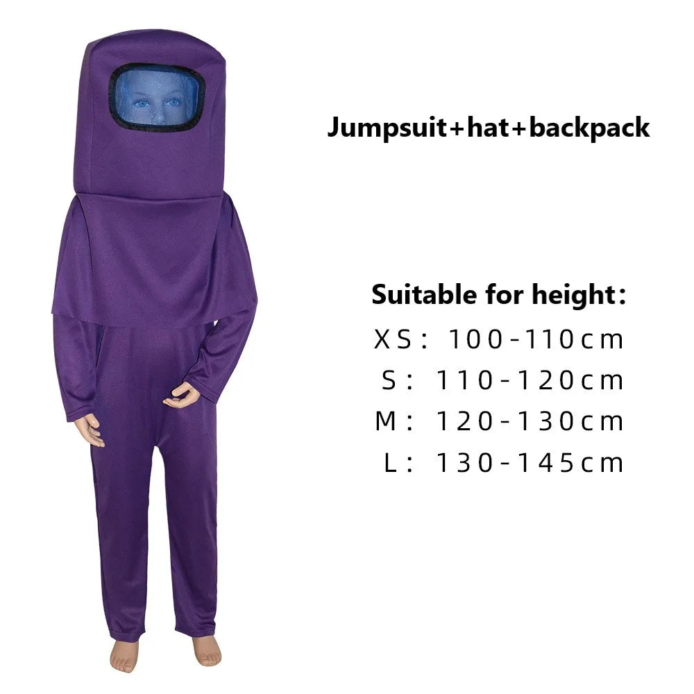 Kids Day Birthday Party Game Space Kill Cosplay Costume Bodysuit Halloween Astronaut Children's Jumpsuit Carnival Costumes