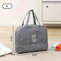Fashion Folding Travel Bag Women Oxford Travel Weekend Overnight Bags Large Capacity Hand Luggage Tote Duffel Accessory Supplies