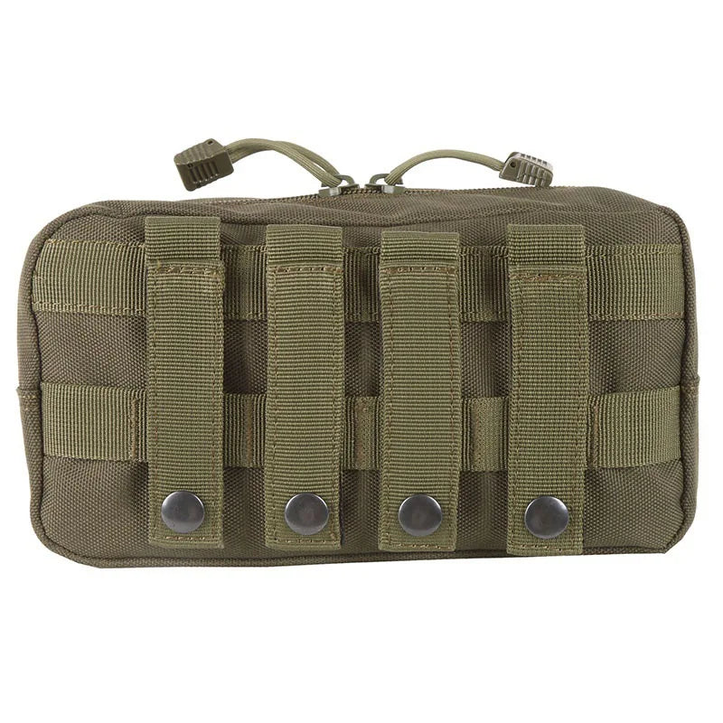 Tactical Molle EDC Tool Pouch Hunting Vest Dump Drop Pouches Outdoor Sports Fishing Camping Accessories Organizer EMT Waist Bag