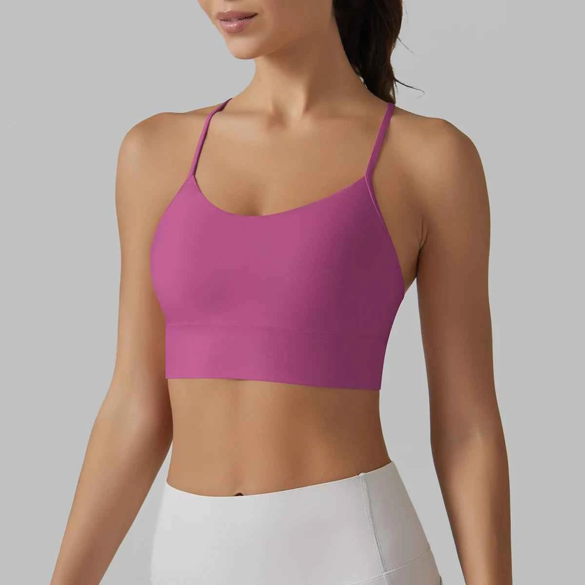 Women Sport Bra Fitness Top Yoga Bra Underwear Sexy Y-back Running Yoga Gym Crop Top Women Push Up Sports Bra