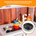 Kids Kitchen Stove Toy, Birthday Gift, Simulated Fun Role Playing, Elegant Mini Stove Play, Pretend Play Kitchen Toy Children