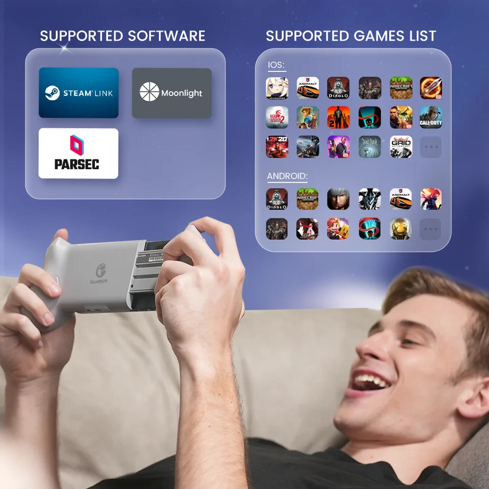 Mobile Game Controller for Phone – Hall Effect Joysticks