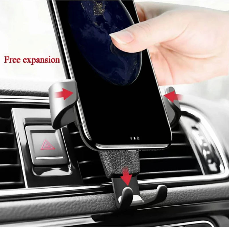 Universal Auto Car Phone Holder Air Vent Clip Mobile Support For Auto Accessories Ipad Holder Car Auto Cellular Door