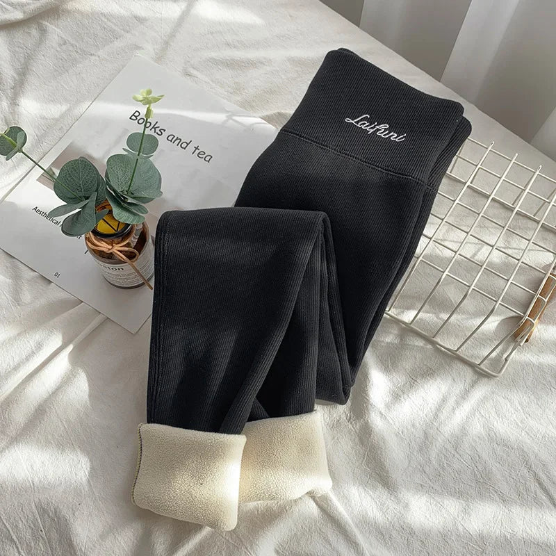 Winter Warm Leggings Women Sexy High Stretch Tight Leggings Casual High Waisted Thermal Pants Thick Leggings Sexy Girl  Fitness