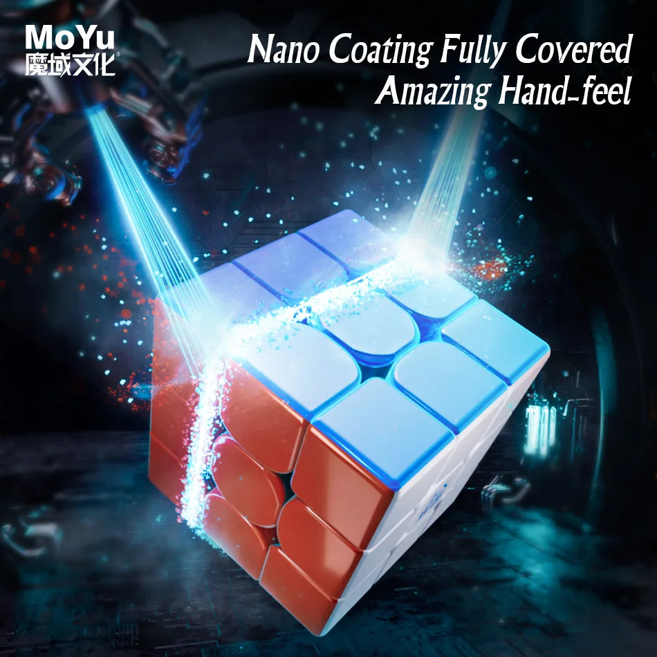 Moyu Weilong WRM V9 20-Magnet Ball Core Magic Speed Cube Fidget Toys Moyu Weilong WRMV9 Maglev Cubo Magico Puzzle Gift Toy