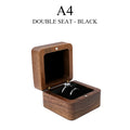 Wood Jewelry Box Wedding Ring Box Earring Rings Box Jewelry Organizer Box Luxury Jewelry Gift Packaging Box Bracelet Package