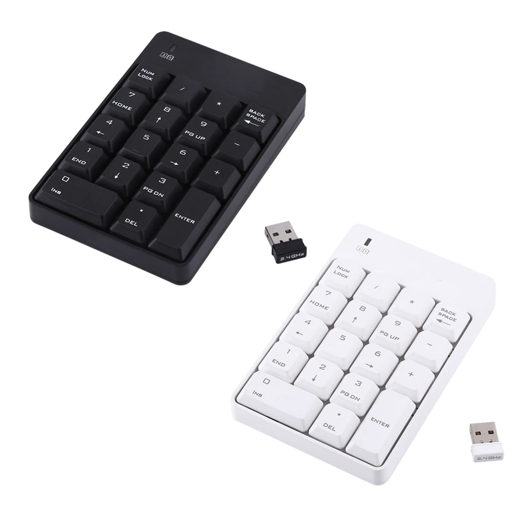 2.4GHz Wireless USB Numeric Computers Keypad Numpad Number 18 Keys Laptop PC Mini Digital Keyboard For Computers Accessories