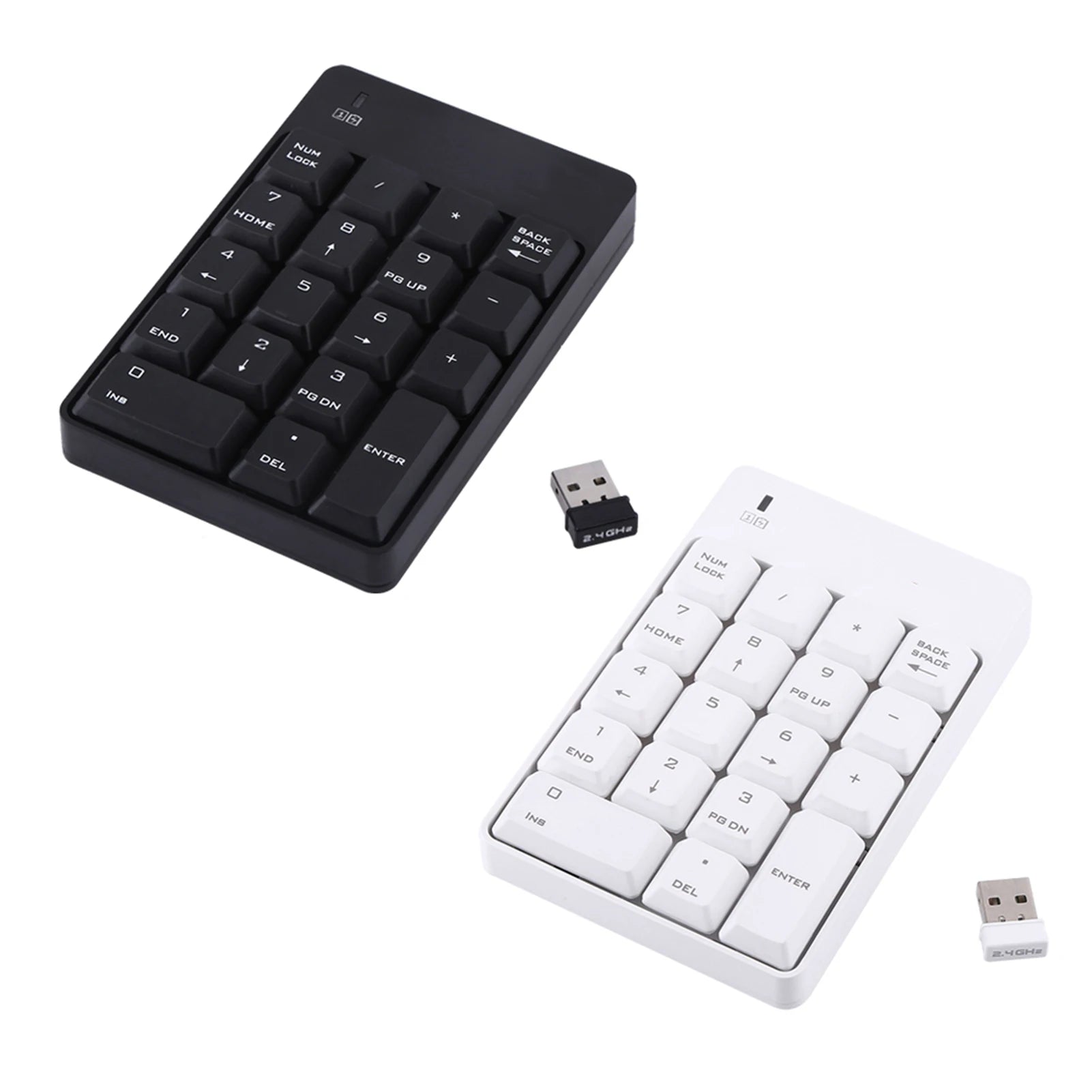 2.4GHz Wireless USB Numeric Computers Keypad Numpad Number 18 Keys Laptop PC Mini Digital Keyboard For Computers Accessories