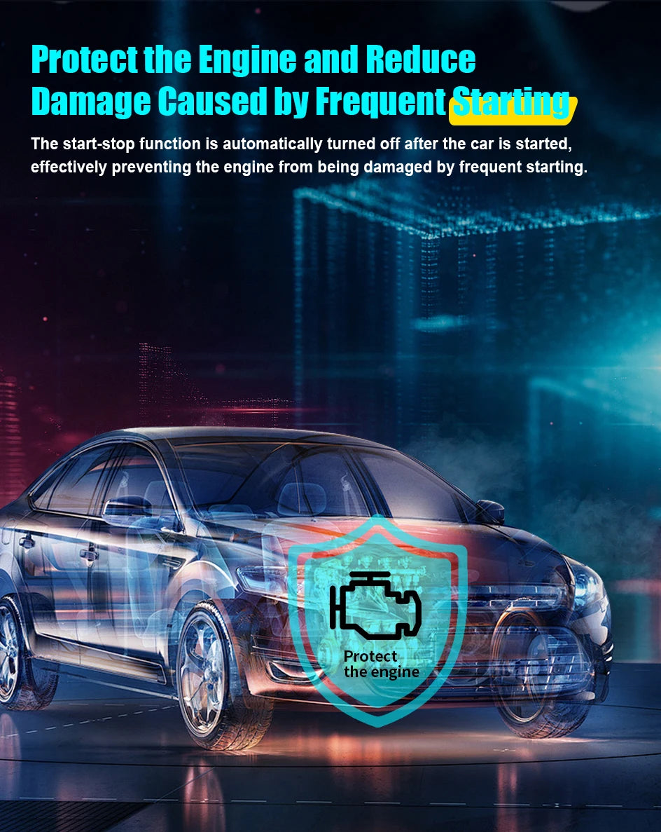 For AUDI A1 2011-2018 Car Automatic Stop Start Engine System Off Close Control Sensor Plug Smart Stop Cancel  Auto Accessorie