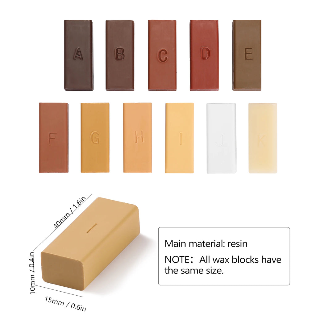 Multifunctional Home Household Laminate Repairing Kit Floor Repairs Kit DIY Wood Board Repairs Tool Kit