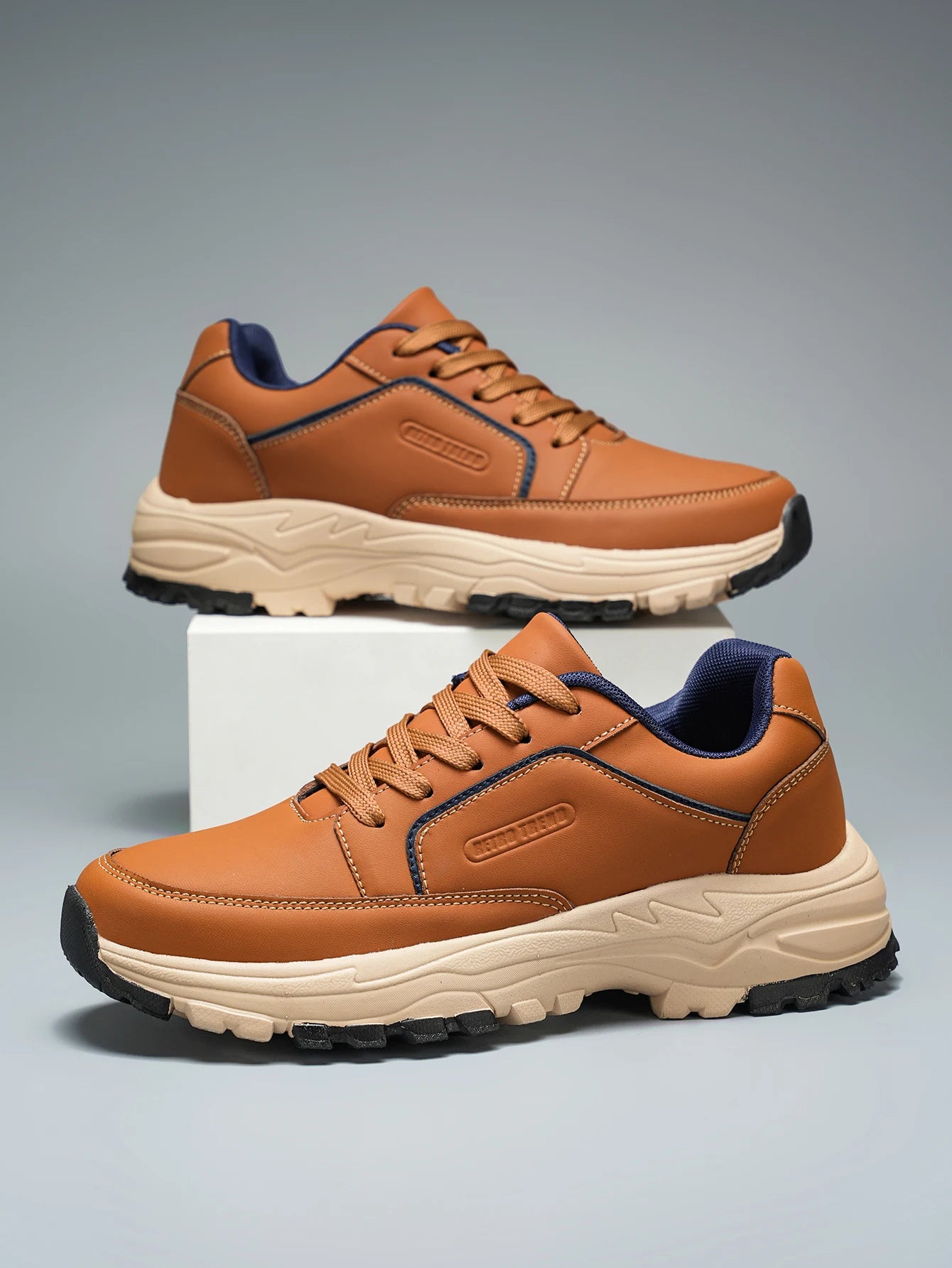 Men's Large Size Sports Shoes Outdoor Hiking Running Comfortable Casual Versatile Fashionable Training Shoes for Couples