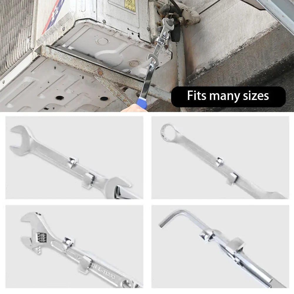 Toolbox Kit Electrics Torque Wrench Set Car Repair Keys Game Extender Universal Bar Extension Adaptor Spanner for Hand Tools