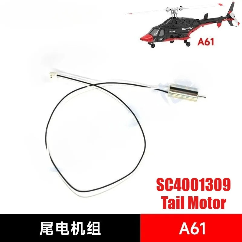 RC ERA A61 RC Helicopter Simulation Original Spare Parts Complete Set Chassis Main Frame Remote Control Blade Receiver Motor