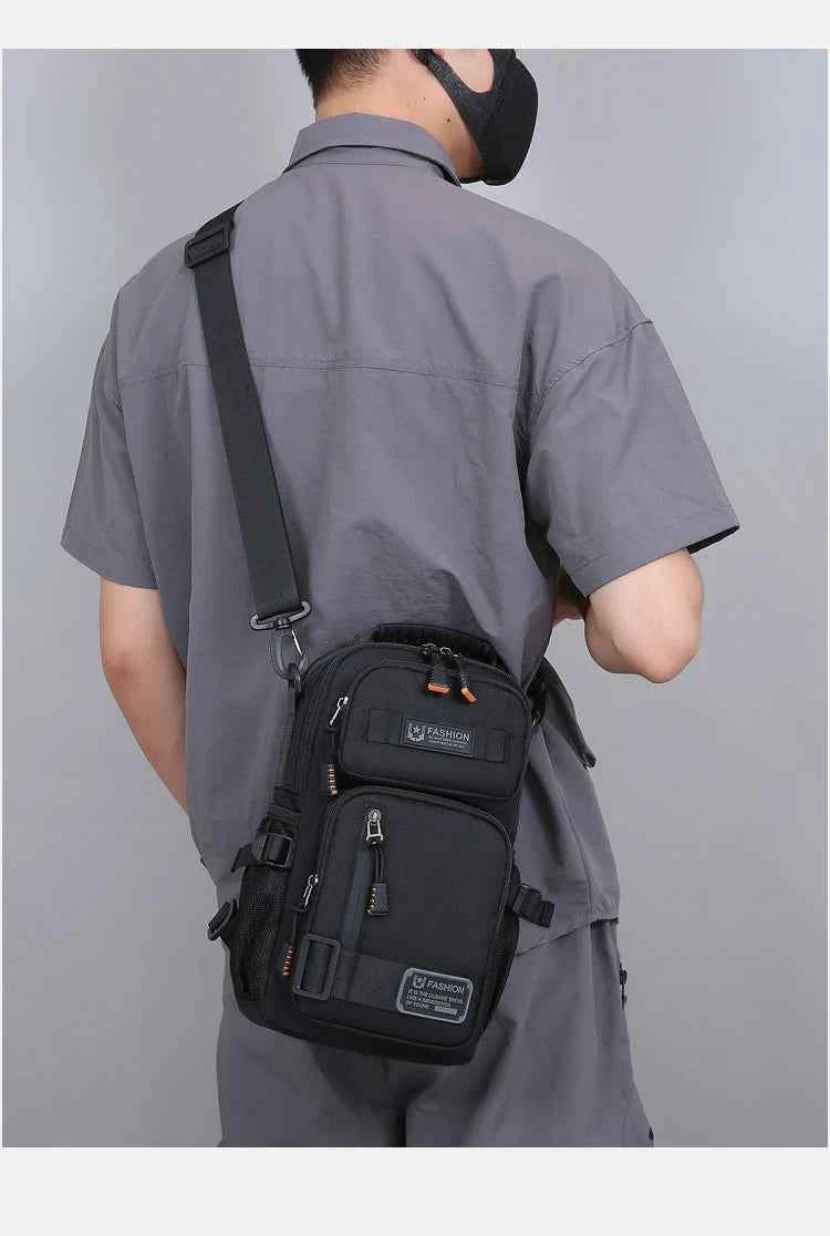 Fashion Men's Waist Packs Chest Bag High Quality Oxford Crossbody Bags For Men Fashion Casual Men Bag Handbag Male Chest Pack