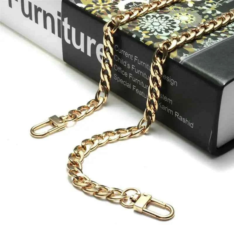 High Quality Bag Chain Strap Handle Shoulder Crossbody Handbag Bag Metal Replacement Chains Bag Parts Accessories