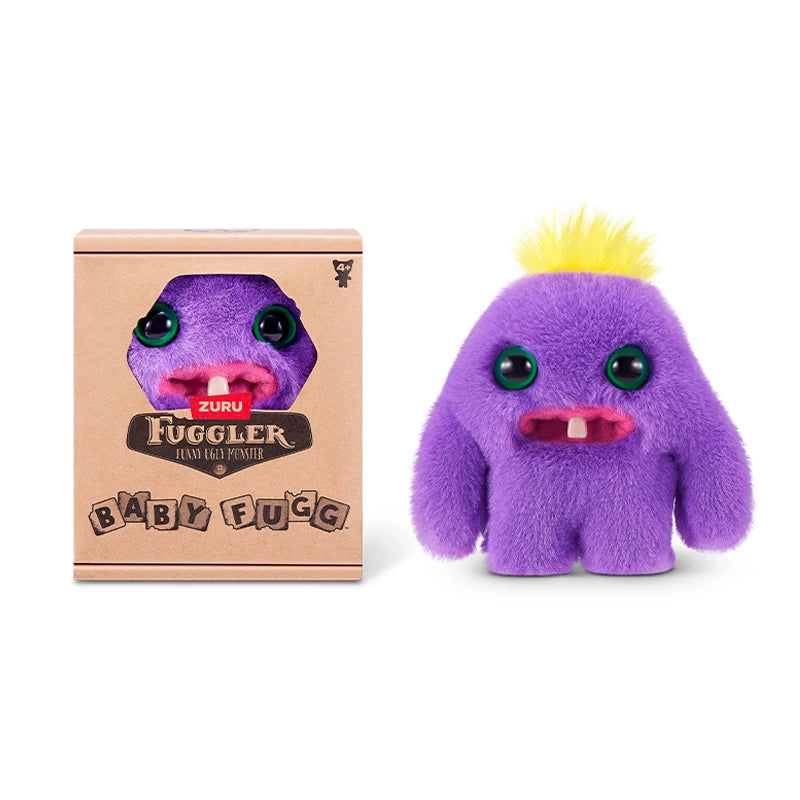 Original Fuggler Plush Keychain Ugly Monster Screech Munch Rabid Rabbit Wide Eyed Weirdo Annoyed Alien Stuffed Peluche Toys