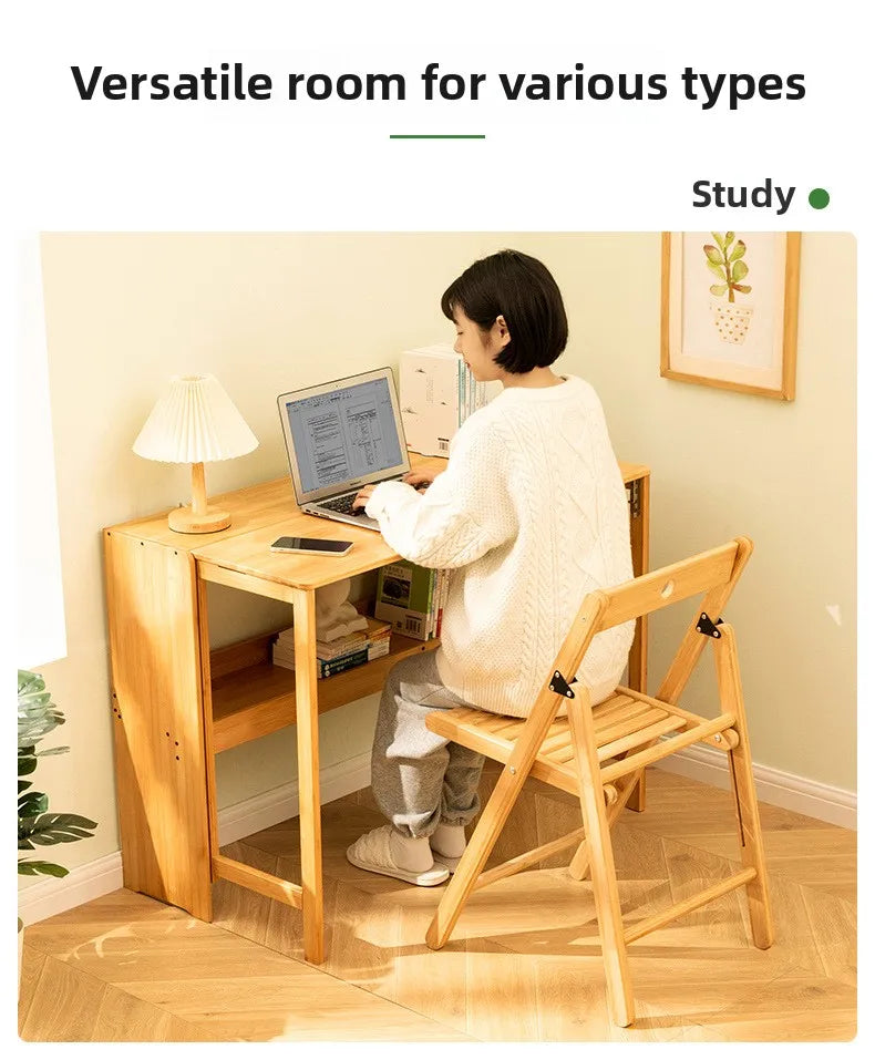 Foldable Computer Desk Home Desktop Desk Simple Desk Bedroom Workbench Simple Learning Writing Desk