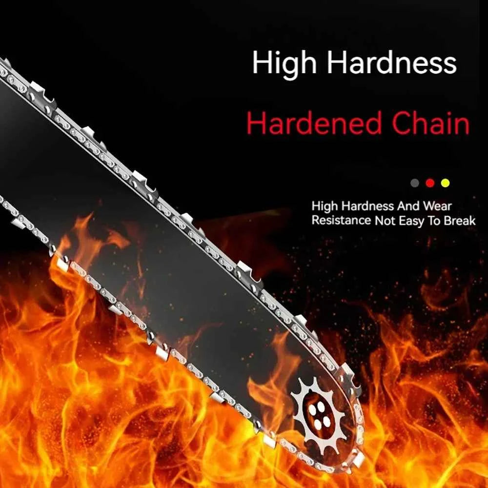 Chainsaw Chain 6 Inches Chain Rechargeable Saw Mini Electric Chainsaw Cordless Saw Carpentry Gardening Tools Electric Wood Saw