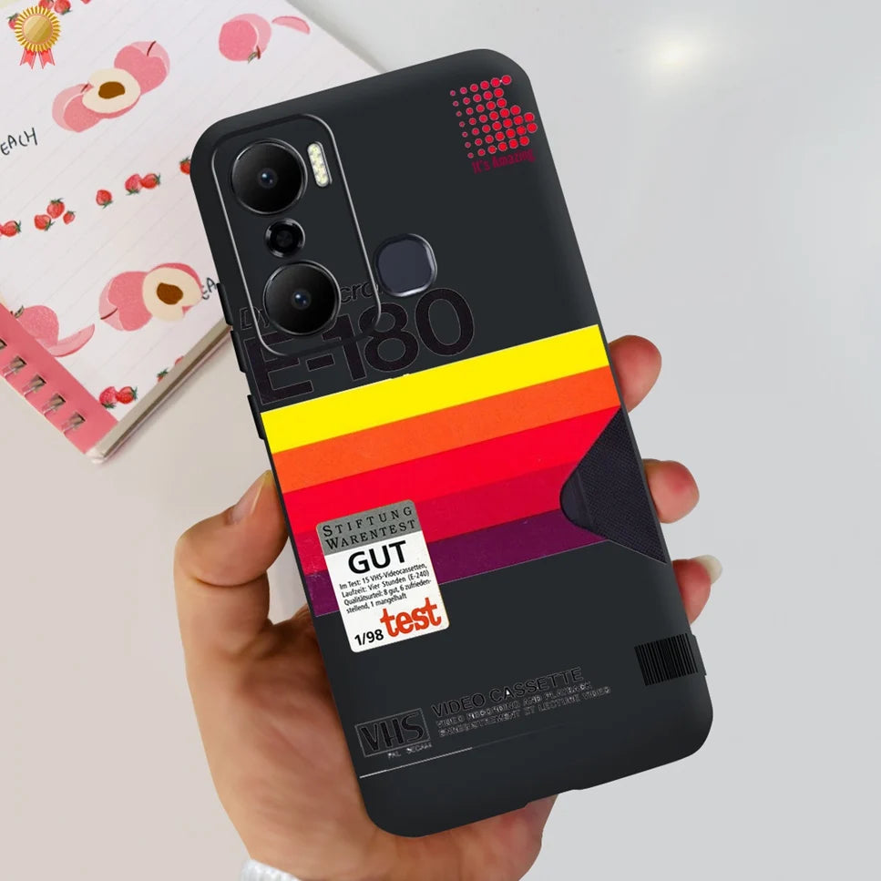 For Infinix Hot 20 Play 20i 4G Case Cute Astronaut Clear TPU Silicone Bumper Cover For Infinix Hot 20 Play 20i Phone Case Funda