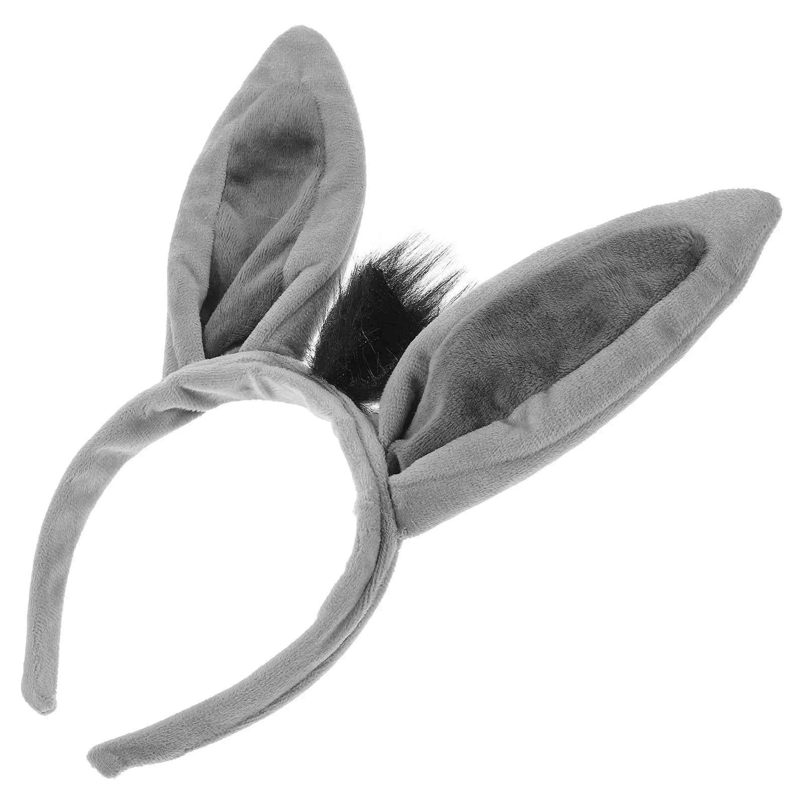 1Pc Donkey Ears Headband Cute Hairband Animal Costume Donkey Ear Hair Accessories For Party Halloween Cosplay Headbands