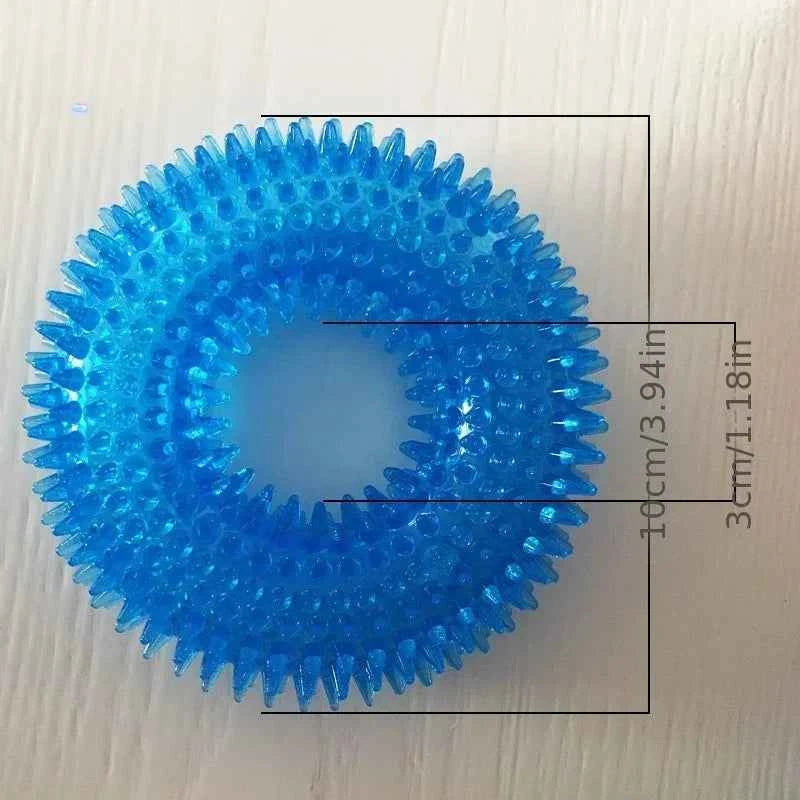 Durable Squeaky Dog Ball Toy – Chew-Resistant Play