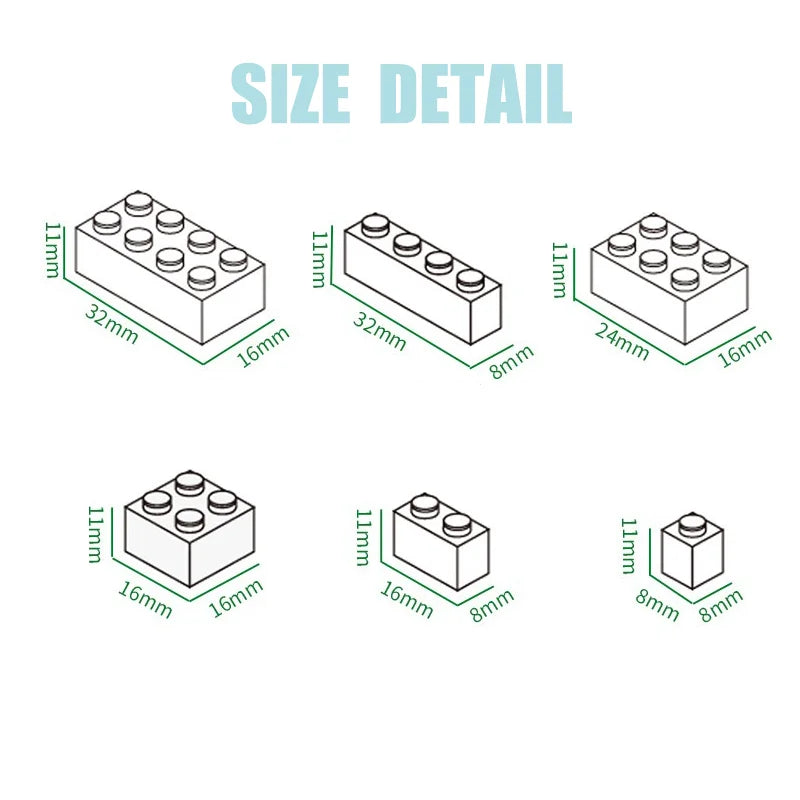 MOC 10PCS 33078 Hot Dog Building Blocks Sausage Food Playing Educational Bricks Particle Puzzle DIY Toy Children Birthday Gifts