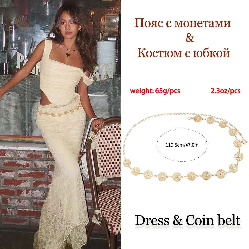 Suninheart Elegant Women 2 Piece Dress Set 2023 Maxi Wedding Guest Dress Lace Up Crop Top and Maxi Skirt Set Formal Event Dress