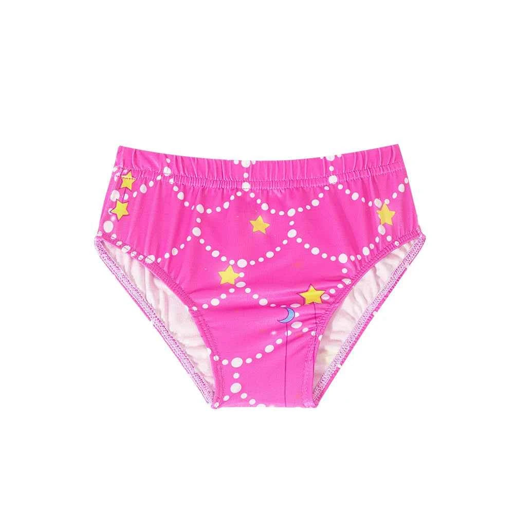 3PCS Mermaid Tails Swimwear Set for Swimming Girls Princess Bathing Suit Sets Kids Mermaid Swimsuit Swimable Costume