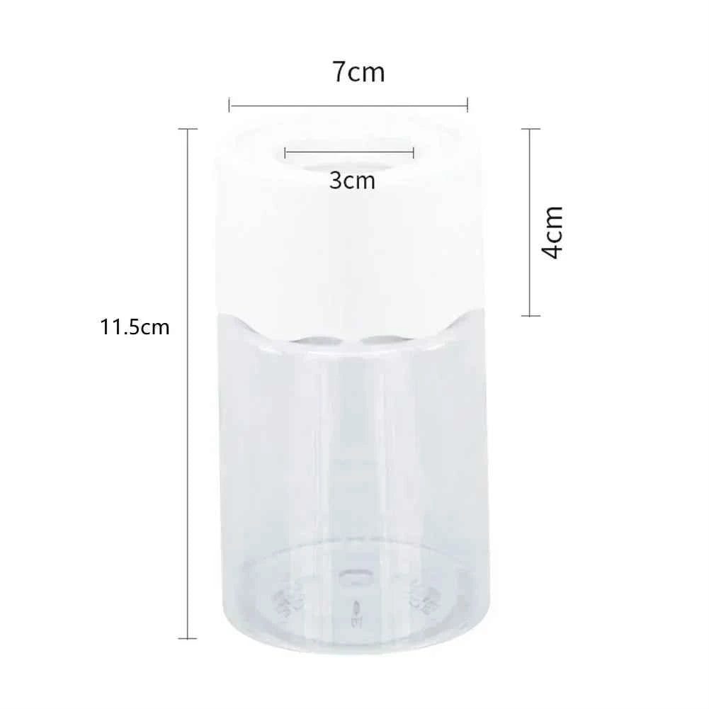Mini Hydroponic Flower Pot Transparent Soilless Plant Vase for Home Decoration, Imitation Glass Green Plants Pot