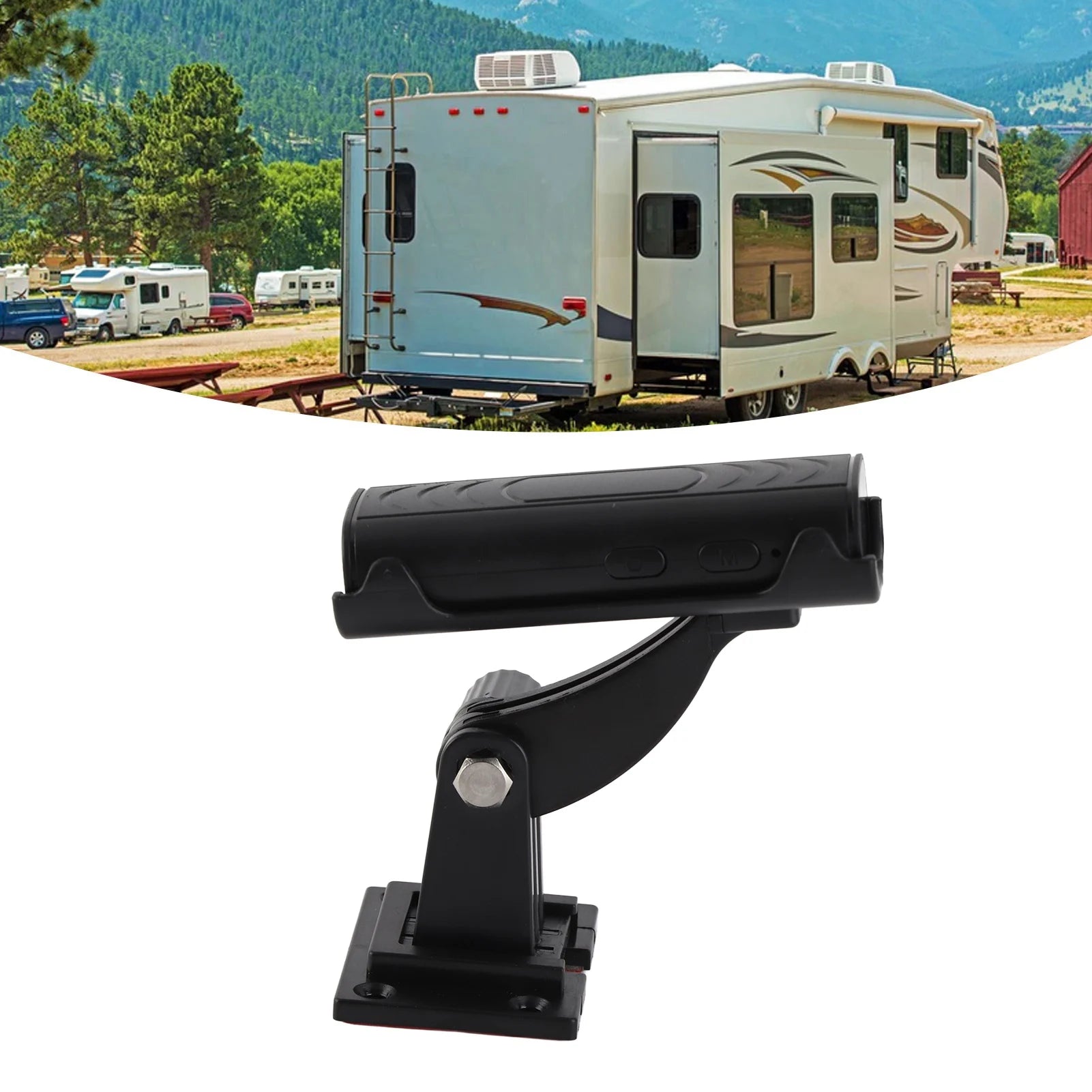 Reverse Hitch Guide Camera Waterproof Backup Camera 150° Wide Angle Night Vision for Car RV Truck Trailer Hom
