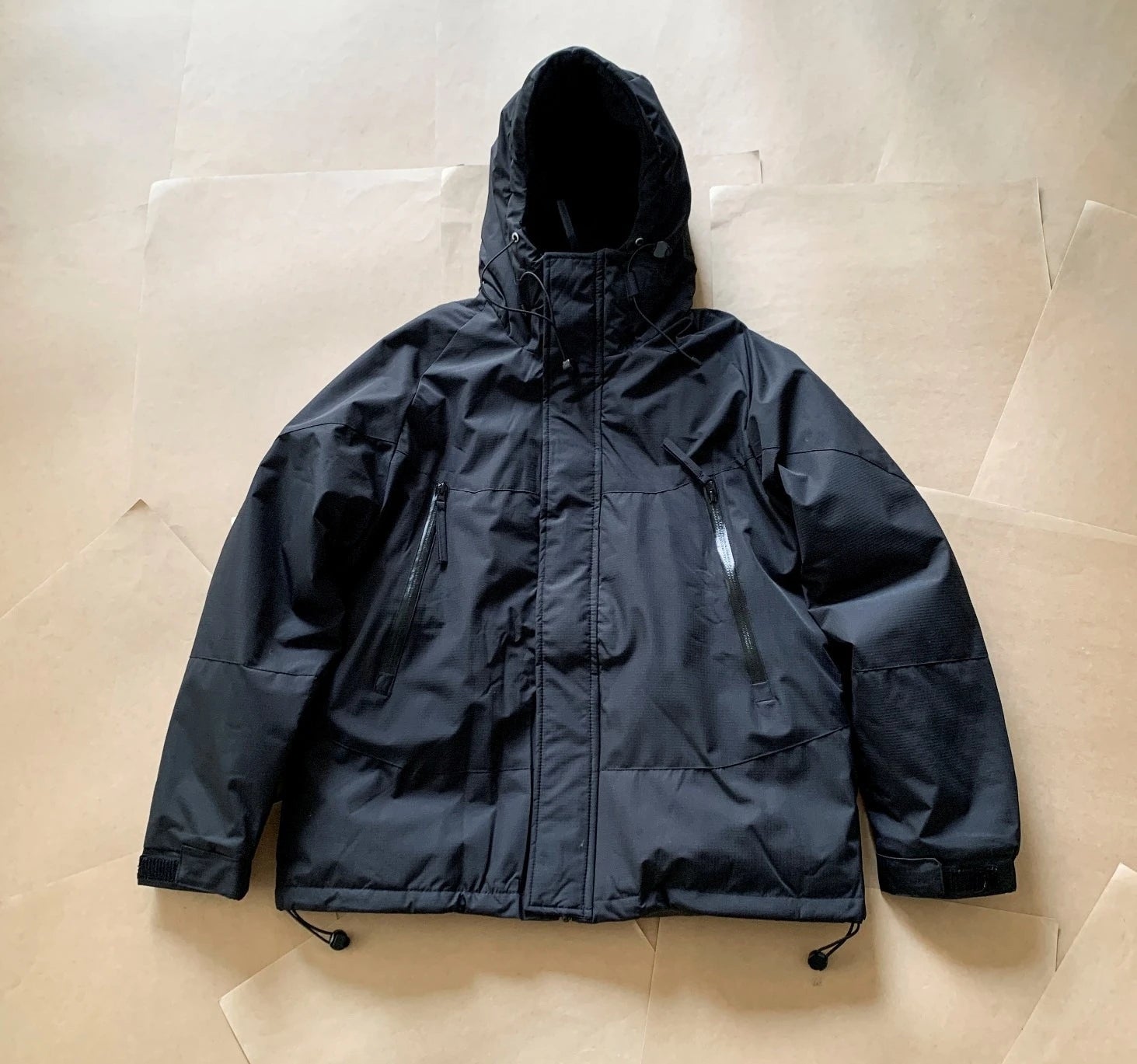 Outdoor Autumn and Winter Sports Cycling Fashionable Travel Camping Leisure Three-proof Thick Warm Coat Hooded Cotton Jacket
