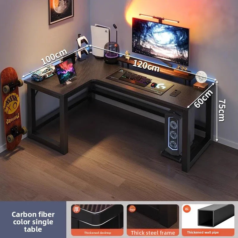 Computer desk Home corner table Study table Office writing desk E-sports