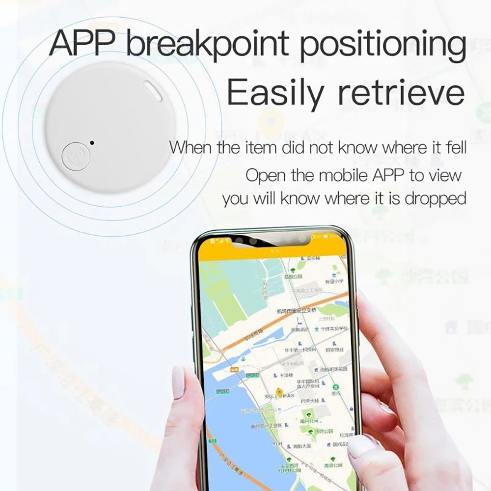 Anti-Lost Device Wireless Pet Kids Wallet Tracking Locator Bluetooth 5.0 Portable Smart Finder Small GPS Tracker For Cellphone