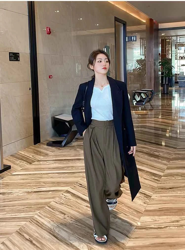 2026 Basic V-neck Chic  Autumn Winter Pullover Women Female Knitted Ribbed Sweater Slim Long Sleeve Badycon High Quality Sweater