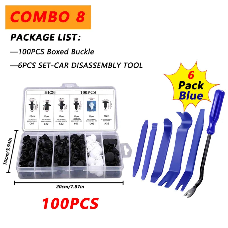 iLMH Car Hand Tool Set Car Disassembly Tool Kit Stereo Repair DVD Repair Tool Dashboard Removal Tool Interior Plastic Trim Panel