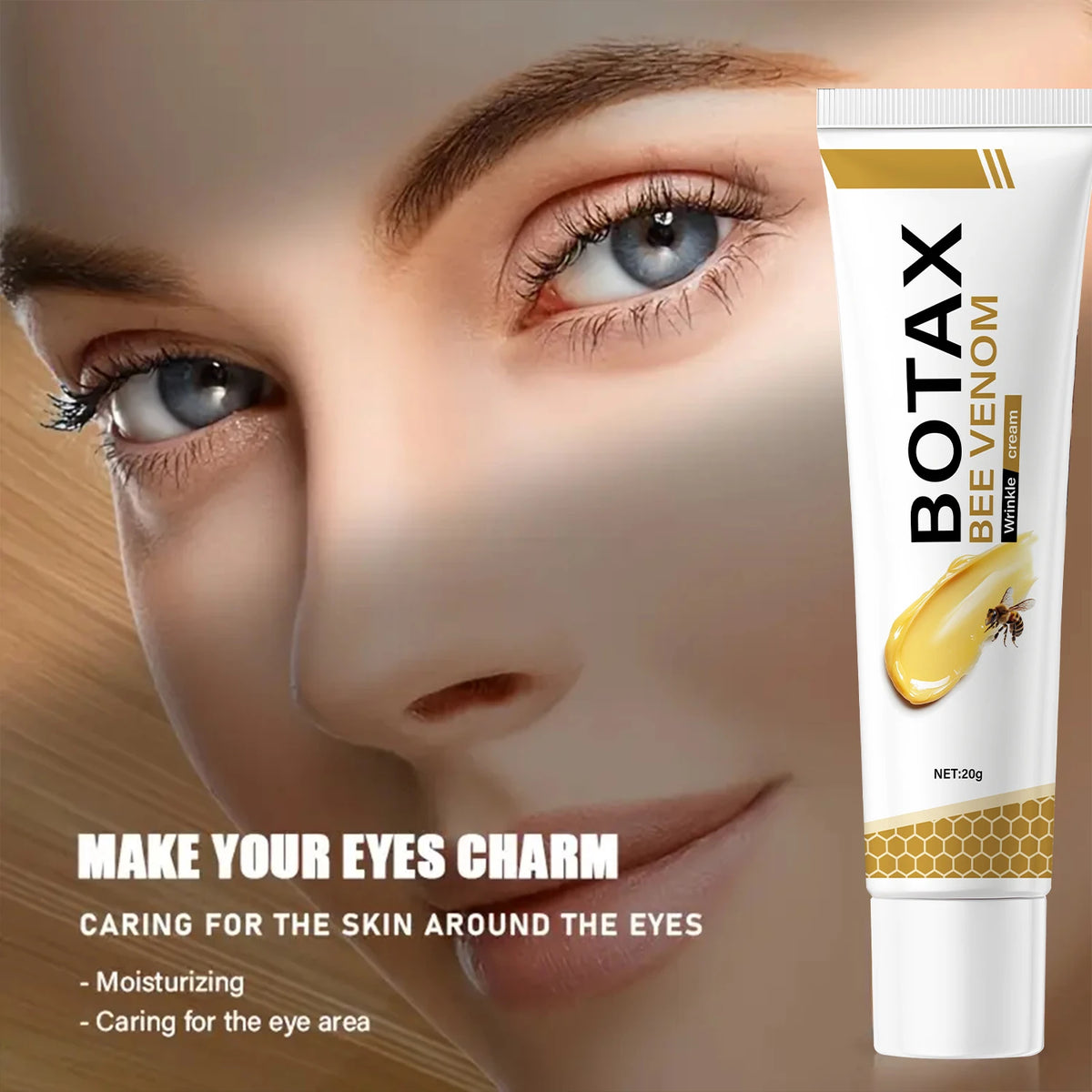 Bee Venom Eye Cream – Lightweight Firming Moisturizer