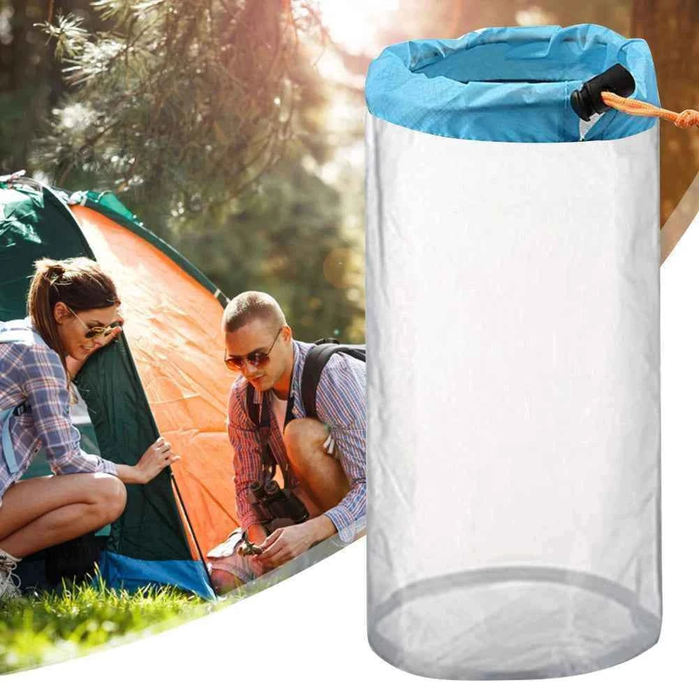 Compression Bag Portable Waterproof Drawstring Travel Sundry Bag Dustproof Space Saving Carry Pouch for Camping Travel Hiking