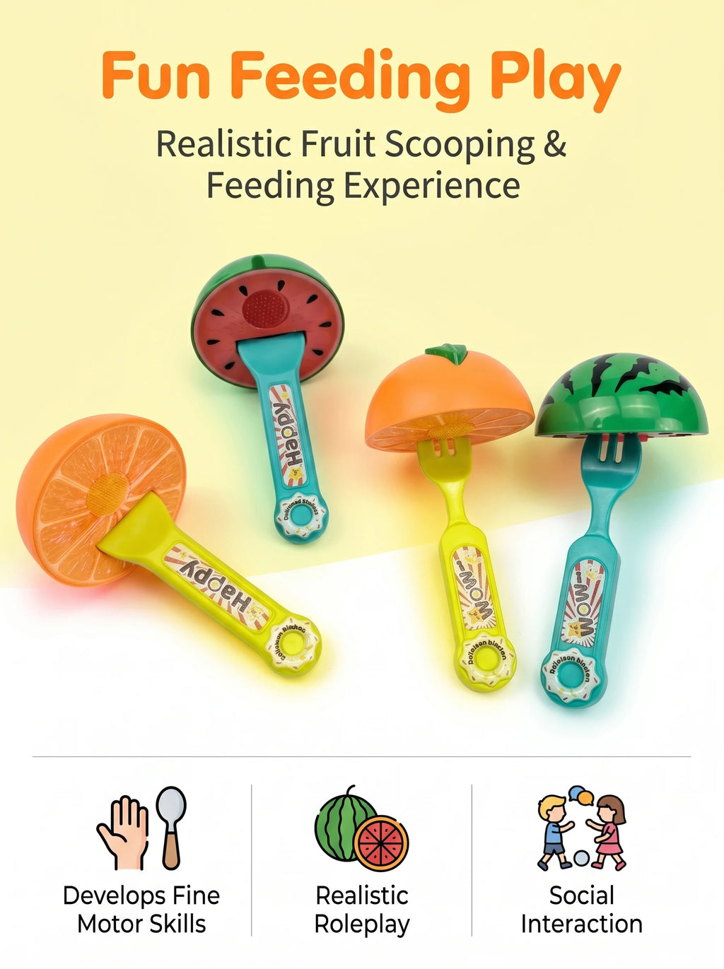 Kids Kitchen Set Creative Feeding Toy Set Simulation Fruit Cutting Role Playing Game Toys Interactive Party Games Christmas Gift
