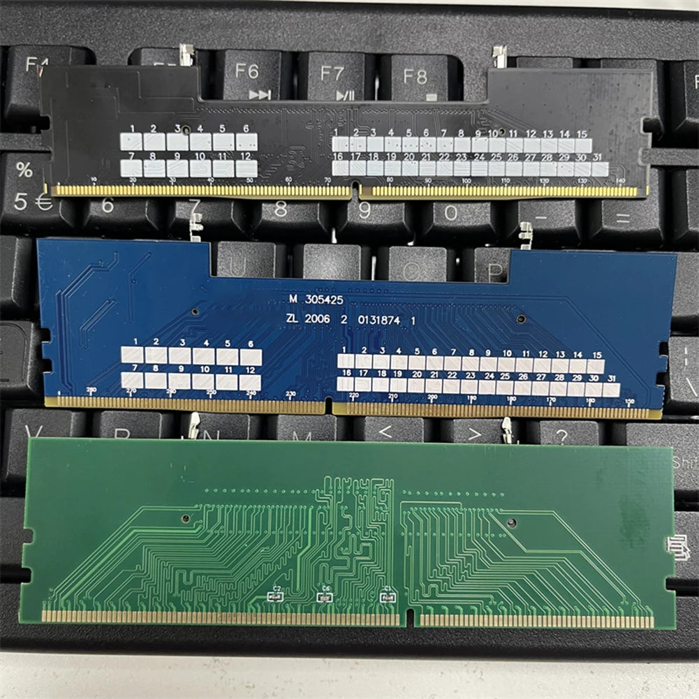 Laptop To Desktop SO-DIMM To PC DIMM Card DDR3 DDR4 DDR5 Memory RAM Memory Adapter Gaming Laptop RAM Connector Card Memory Stick