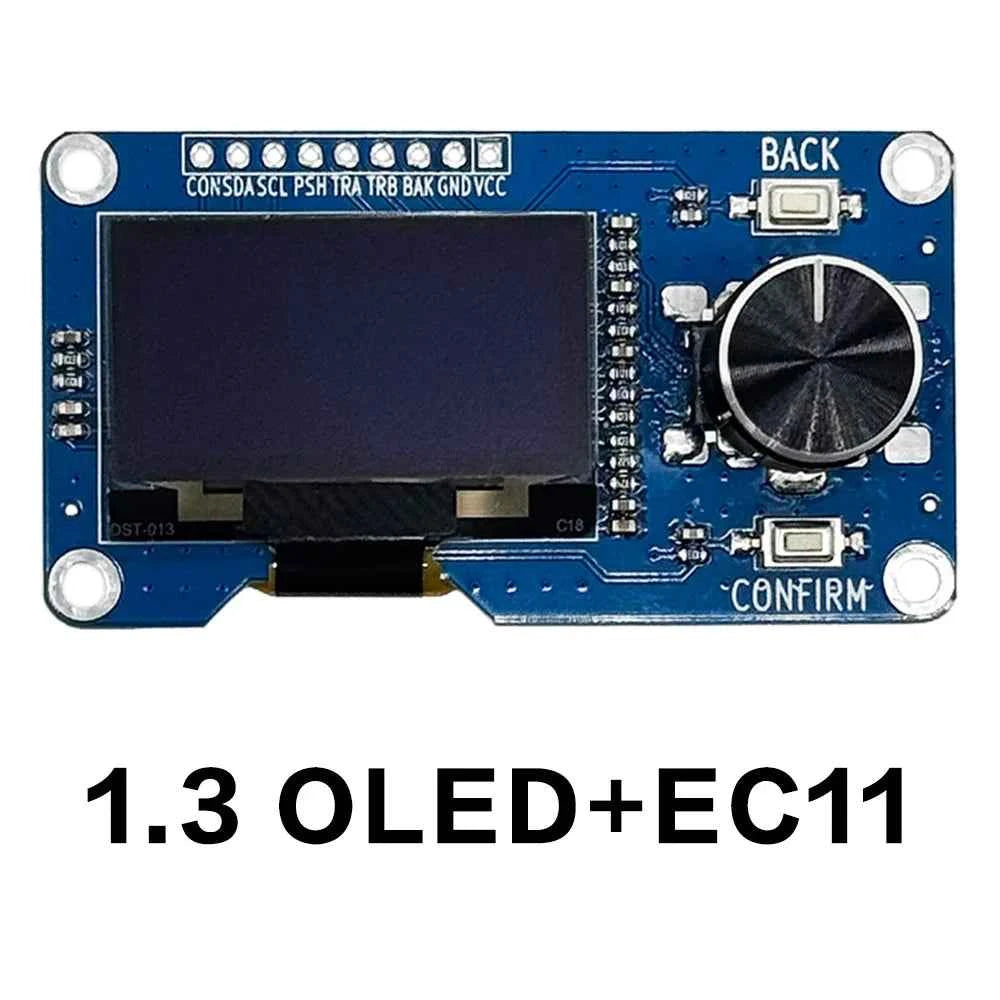 TFT OLED Module EC11 with Rotary Encoder IIC Interface 0.96'' 1.3'' 1.8'' 2.4'' LCD Screen Options for White/Blue Buttons