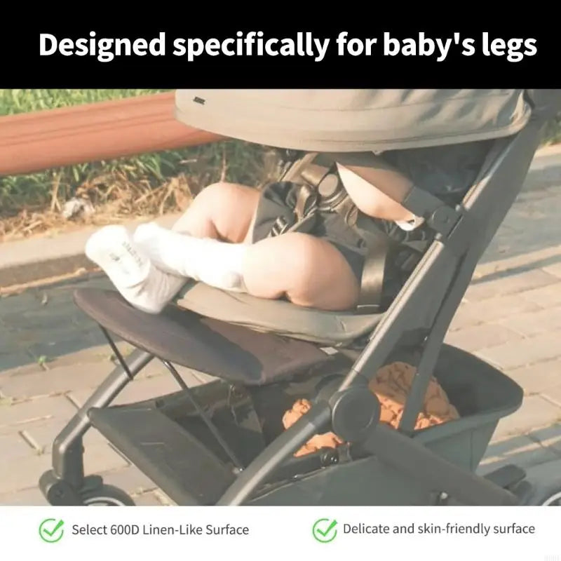 Convenient Strollers Leg Extender for Dedicated Improving Baby Experience 69HE