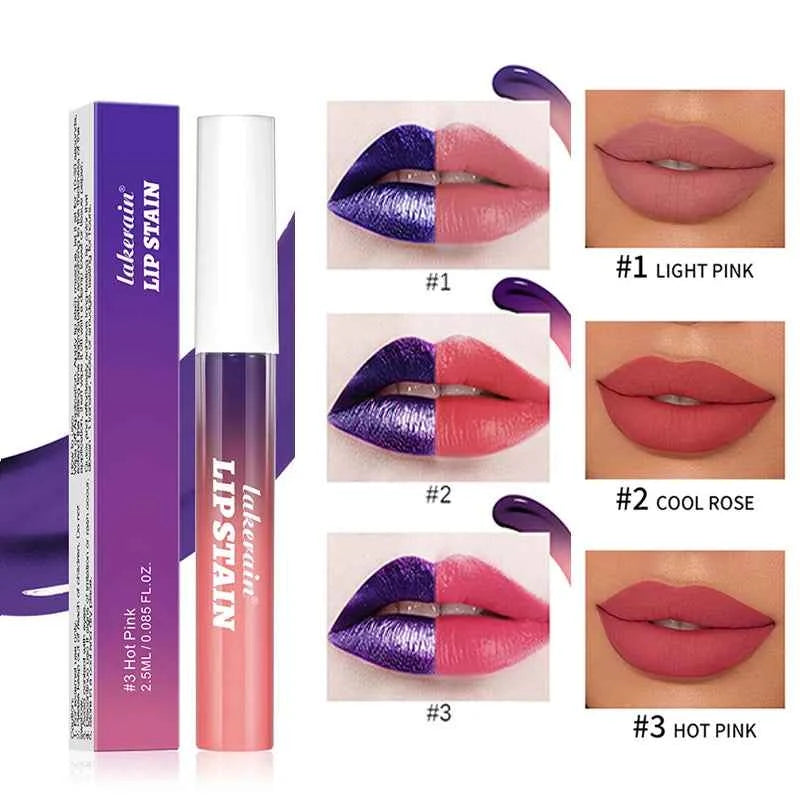 Peel-Off Lip Stain Gloss Natural Matte Waterproof Tint