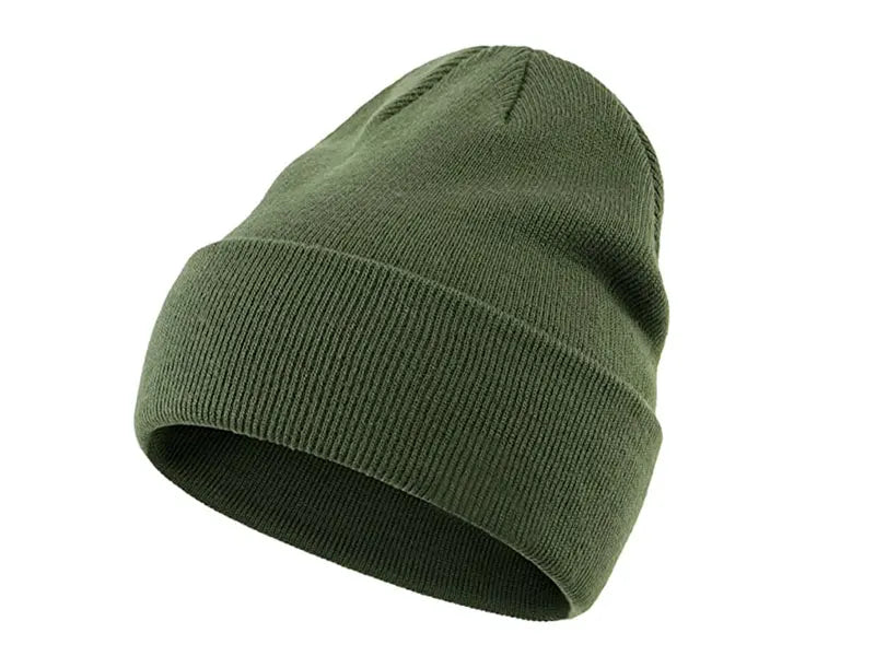 Solid Beanies Hat Women's Knitted Hats For Men Cap Autumn Ski Mask Female Bonnet Skull Skullies Knit Women Winter Beanie Hat Cap