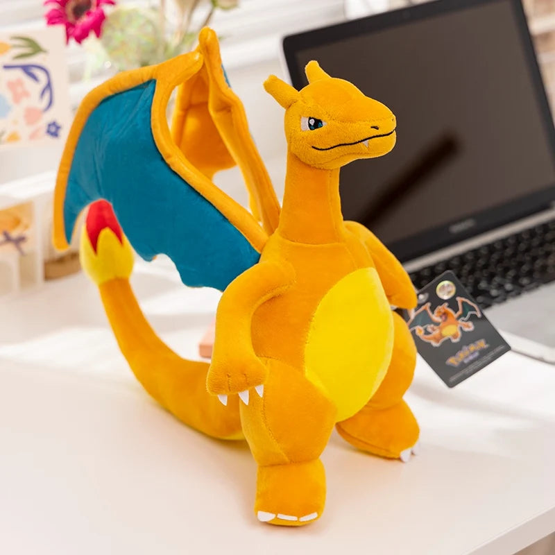 Genuine Pokemon Pikachu Stuffed Doll Cute Cartoon Anime Series Gengar  Eevee Stuffed Doll Kawaii Toys Hobbies Kids Birthday Gift